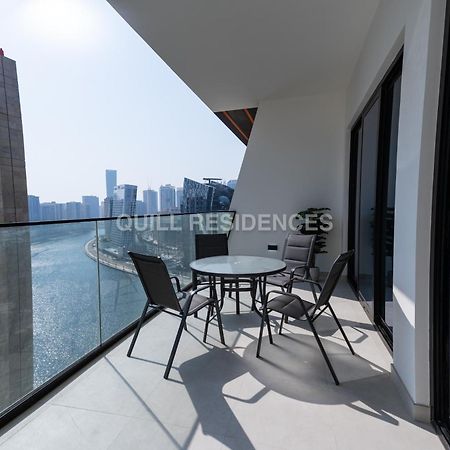 Quill Residence At Binghatti Canal 1 Bedroom Canal View Dubai Bagian luar foto