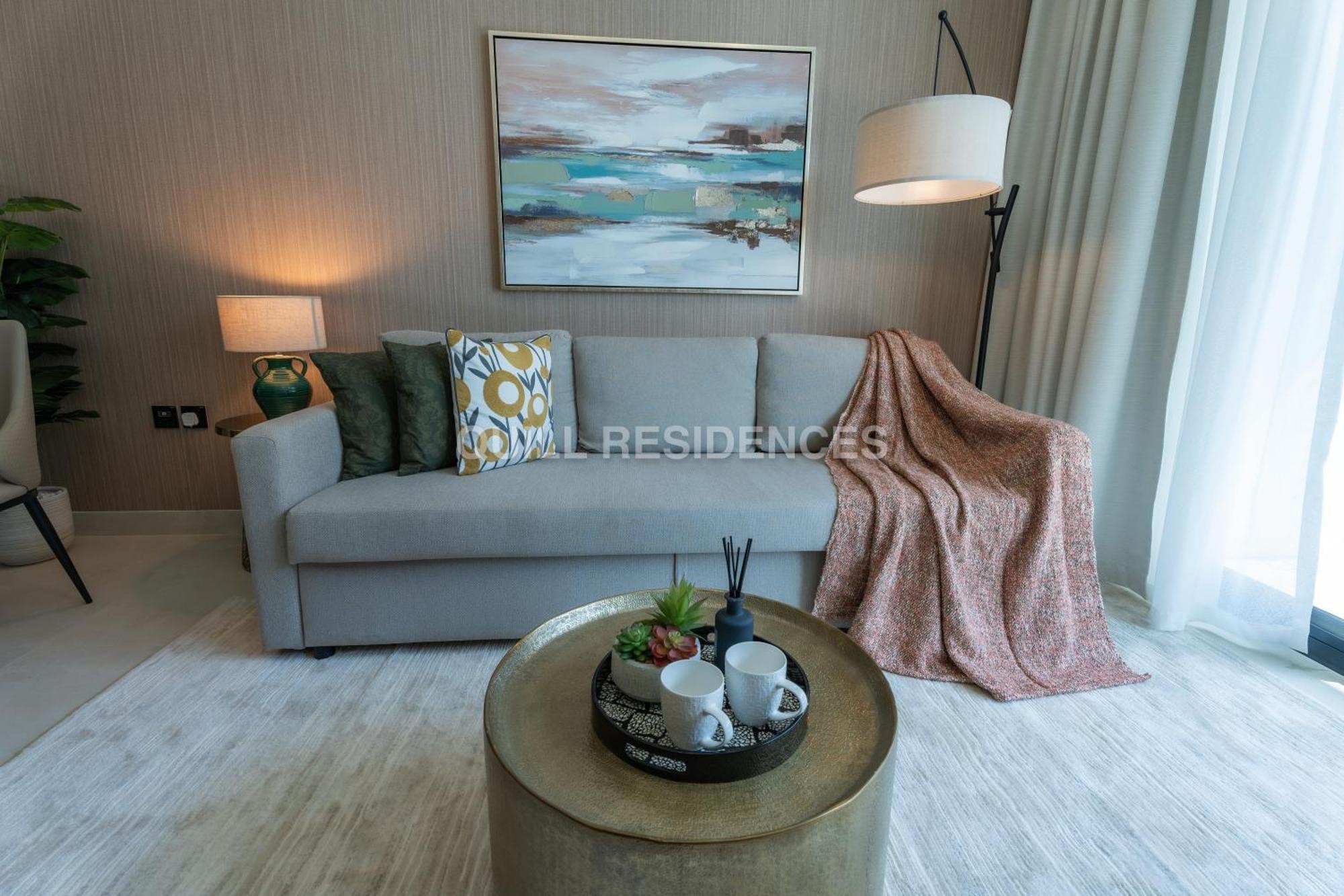 Quill Residence At Binghatti Canal 1 Bedroom Canal View Dubai Bagian luar foto